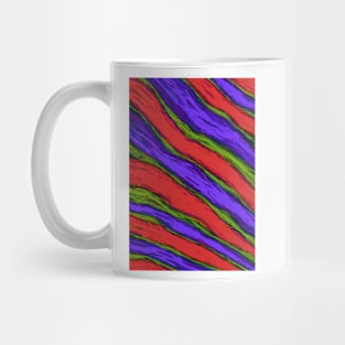 Diagonal striper Mug